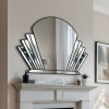 Art Deco Fan Wall Mirror Venus